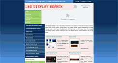 Desktop Screenshot of leddisplayboards.net