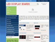 Tablet Screenshot of leddisplayboards.net